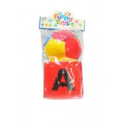 Toys-shop Choice Funny Toys Σετ Μαλακή Μπαλίτσα Και Κύβος JK082496 6990317824960