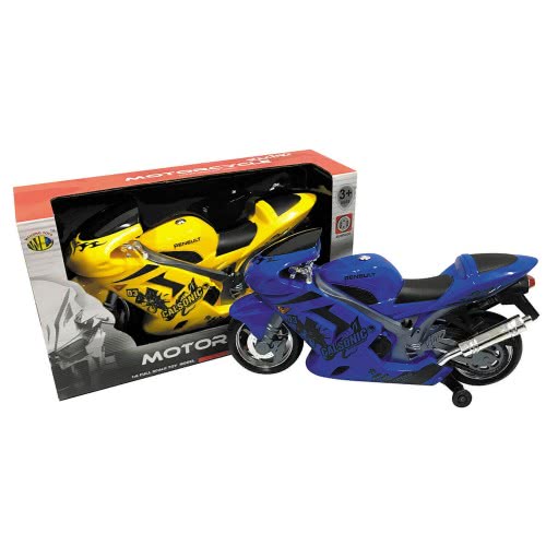 Toys-shop Choice Bo Μοτοσυκλέτα Αγωνιστική Μπαταρίας Με Ήχο Και Φώτα - 2 Χρώματα JB052643 6990317526437