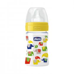 Chicco Μπιμπερό Πλαστικό Well Being 150Ml 70720-01 8033828711034