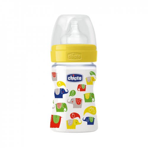 Chicco Μπιμπερό Πλαστικό Well Being 150Ml 70720-01 8033828711034