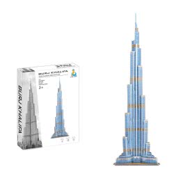 Toys-shop Choice Ji Qu Toys Puzzle 3D Burj Khalifa - 71Pcs JK081455 6990317814558