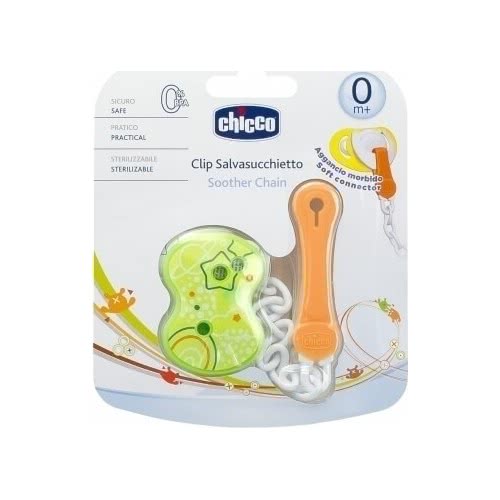 Chicco Κλιπ Πιπίλας Σε 3 Χρώματα C70-06202-00 8058664010837