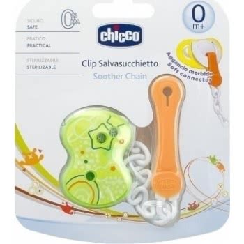 Chicco Κλιπ Πιπίλας Σε 3 Χρώματα C70-06202-00 8058664010837