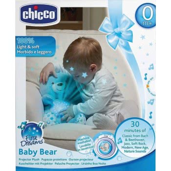 Chicco Μουσικός Προβολέας-Αρκουδάκι Σιέλ Y02-08015-20 8058664060368