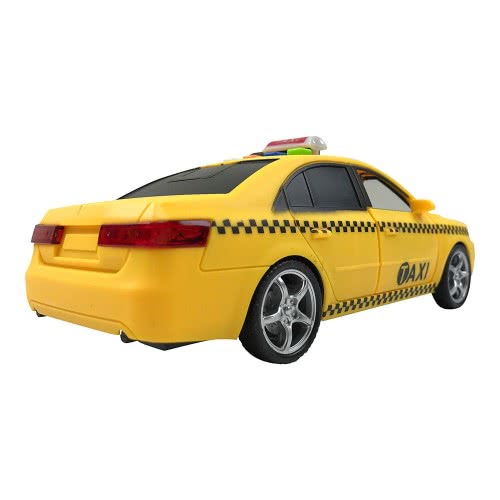 Toys-shop Choice Friction - Αυτοκίνητο Ταξι Με Ήχο Και Φώτα JA079348 6990317793488