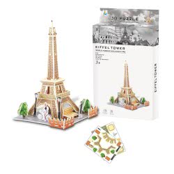 Toys-shop Choice Ji Qu Toys Παζλ 3D Πύργος Του Άιφελ - 26Τεμάχια JK081461 6990317814619