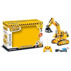 Toys-shop Choice RC Τηλεκατευθυνόμενο Εκσκαφέας Με Ερπύστριες 5Κάναλος JF055062 6990317550623