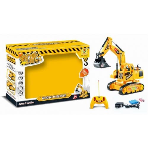 Toys-shop Choice RC Τηλεκατευθυνόμενο Εκσκαφέας Με Ερπύστριες 5Κάναλος JF055062 6990317550623