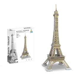 Toys-shop Choice Ji Qu Toys Puzzle 3D Eiffel Tower - 51 Pieces JK081451 6990317814510