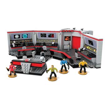 MEGA Star Trek U.S.S. Enterprise Bridge Construction Set DPH82 887961317466