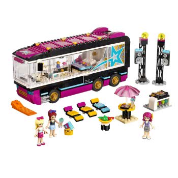 LEGO FRIENDS Pop Star Tour Bus Το Πούλμαν Περιοδείας Της Ποπ Σταρ 41106 5702015346849