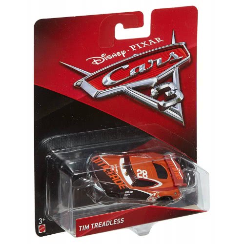 Mattel Disney/Pixar Cars 3 Tim Treadless Αυτοκινητάκι Die-Cast DXV29 / DXV41 887961403008