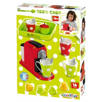 ecoiffier Espresso Machine With Accessories 2614 3280250026143