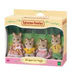 Epoch Sylvanian Families: Οικογένεια Striped Cat 5180 5054131051801