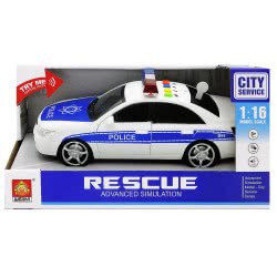 Toys-shop Choice Friction Police Vehicle With Light And Sound JA079346 6990317793464