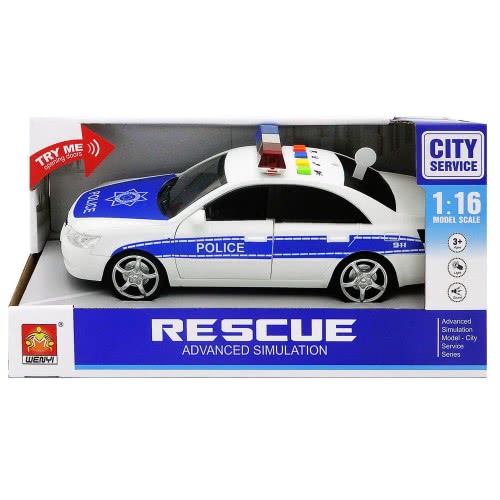 Toys-shop Choice Friction Police Vehicle With Light And Sound JA079346 6990317793464