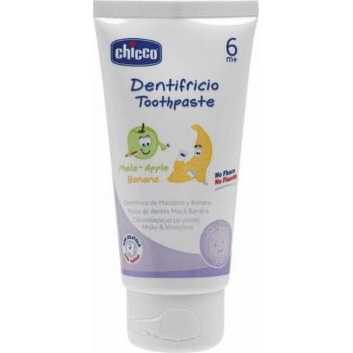 Chicco Οδοντόπαστα Με Γεύση Μήλο-Μπανάνα 50Ml L80-02320-10 8003670743637