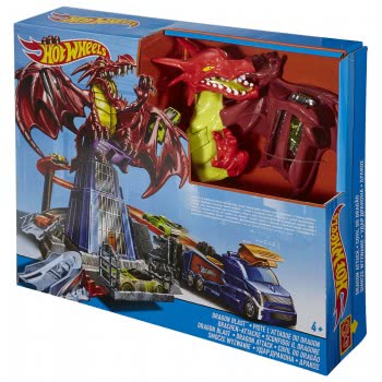 Mattel Hot Wheels Δράκος Σετ Παιχνιδιού DWL04 887961384154