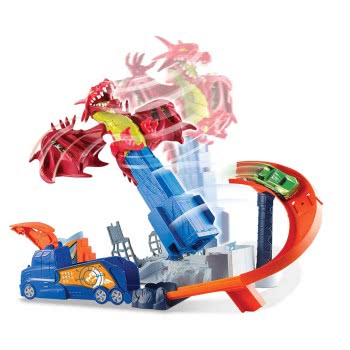 Mattel Hot Wheels Δράκος Σετ Παιχνιδιού DWL04 887961384154