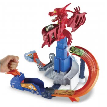 Mattel Hot Wheels Δράκος Σετ Παιχνιδιού DWL04 887961384154