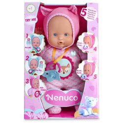 As company Nenuco Κούκλα Soft Με 5 Λειτουργίες - Ροζ 700014781 8410779021700