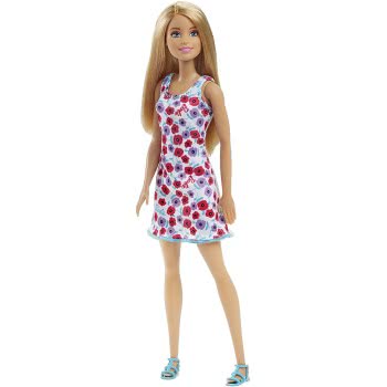Mattel Barbie Modern Dresses, Blonde Doll T7439 / DVX86 887961377132