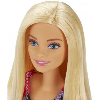 Mattel Barbie Μοντέρνα Φορέματα-Μαύρο Φόρεμα, Ξανθιά Κούκλα T7439 / DVX89 887961377170