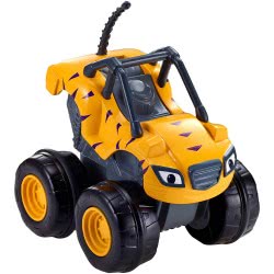 Mattel Blaze Οχήματα Slam And Go - Stripes Truck CGK22 / CGK24 887961065961