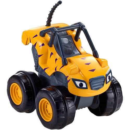 Mattel Blaze Οχήματα Slam And Go - Stripes Truck CGK22 / CGK24 887961065961