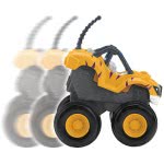 Mattel Blaze Οχήματα Slam And Go - Stripes Truck CGK22 / CGK24 887961065961
