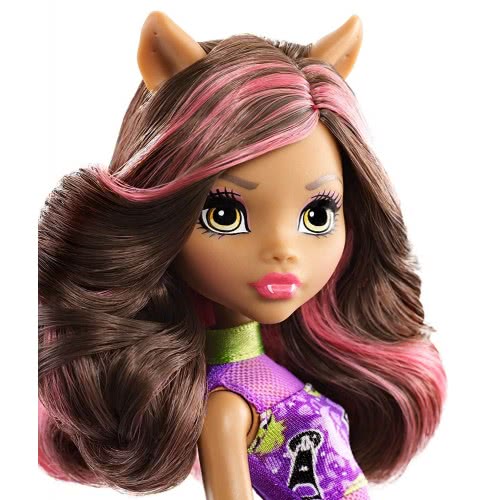 Mattel Monster High Βασικοί Μαθητές - Clawdeen Wolf Emoji Κούκλα DTD90 / DWR98 887961388541