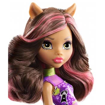Mattel Monster High Βασικοί Μαθητές - Clawdeen Wolf Emoji Κούκλα DTD90 / DWR98 887961388541