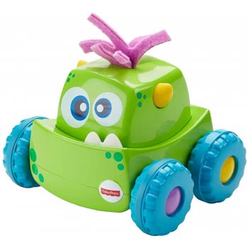 Mattel Fisher Price Press 'N Go Monster Truck Green DRG16 / DRG15 887961333268