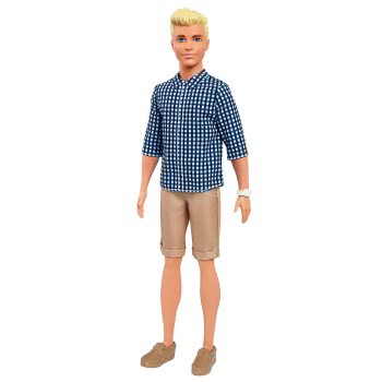 Mattel BARBIE KEN FASHIONISTAS No.7 PREPPY CHECK DWK44 / FNH39 887961591729