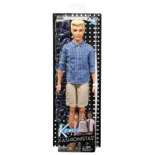 Mattel BARBIE KEN FASHIONISTAS No.7 PREPPY CHECK DWK44 / FNH39 887961591729