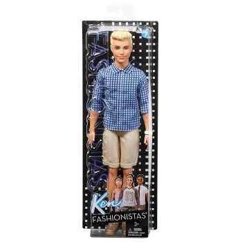 Mattel BARBIE KEN FASHIONISTAS No.7 PREPPY CHECK DWK44 / FNH39 887961591729