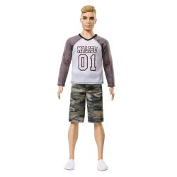 Mattel BARBIE KEN FASHIONISTAS No.8 CAMO COMEBACK DWK44 / FNH40 887961591736