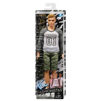 Mattel BARBIE KEN FASHIONISTAS No.8 CAMO COMEBACK DWK44 / FNH40 887961591736