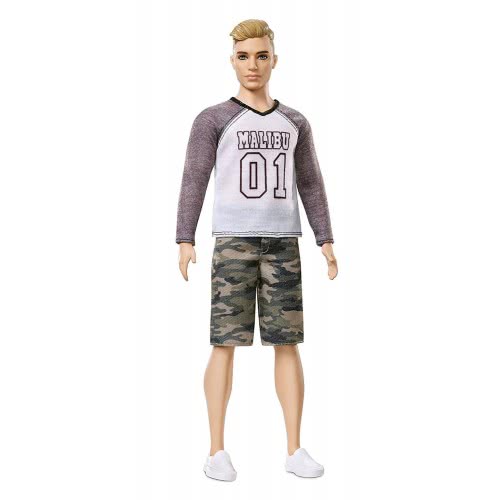 Mattel BARBIE KEN FASHIONISTAS No.8 CAMO COMEBACK DWK44 / FNH40 887961591736