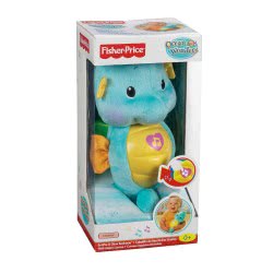 Mattel Φωτεινό Αλογάκι Της Θάλασσας Σιέλ DGH84 / DGH82 887961192537