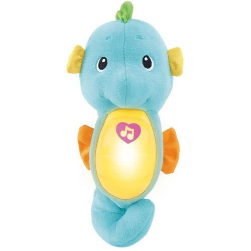 Mattel Φωτεινό Αλογάκι Της Θάλασσας Σιέλ DGH84 / DGH82 887961192537