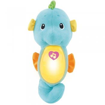 Mattel Φωτεινό Αλογάκι Της Θάλασσας Σιέλ DGH84 / DGH82 887961192537