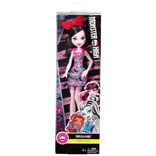 Mattel Monster High Βασικοί Μαθητές - Draculara Emoji Κούκλα DTD90 / DVH18 887961369434