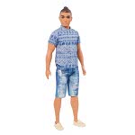 Mattel Barbie Ken Fashionistas No.13 Distressed Denim DWK44 / FNJ38 887961593587