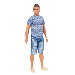 Mattel Barbie Ken Fashionistas No.13 Distressed Denim DWK44 / FNJ38 887961593587