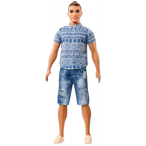 Mattel Barbie Ken Fashionistas No.13 Distressed Denim DWK44 / FNJ38 887961593587