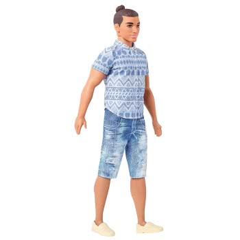Mattel Barbie Ken Fashionistas No.13 Distressed Denim DWK44 / FNJ38 887961593587