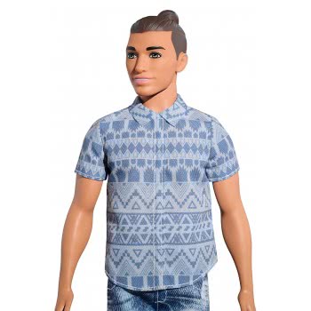 Mattel Barbie Ken Fashionistas No.13 Distressed Denim DWK44 / FNJ38 887961593587