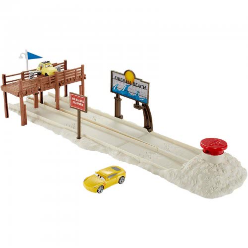 Mattel Disney Pixar Cars 3 Fireball Beach Run Playset DVT46 / DVT47 887961374537