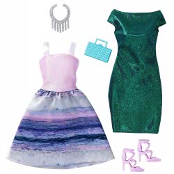 Mattel Barbie Fashions Night Set, 2 Pack FCT81 / DWG42 887961380903